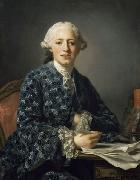 Alexander Roslin Portrait of Baron Thure Leonard Klinckowstrom oil painting on canvas